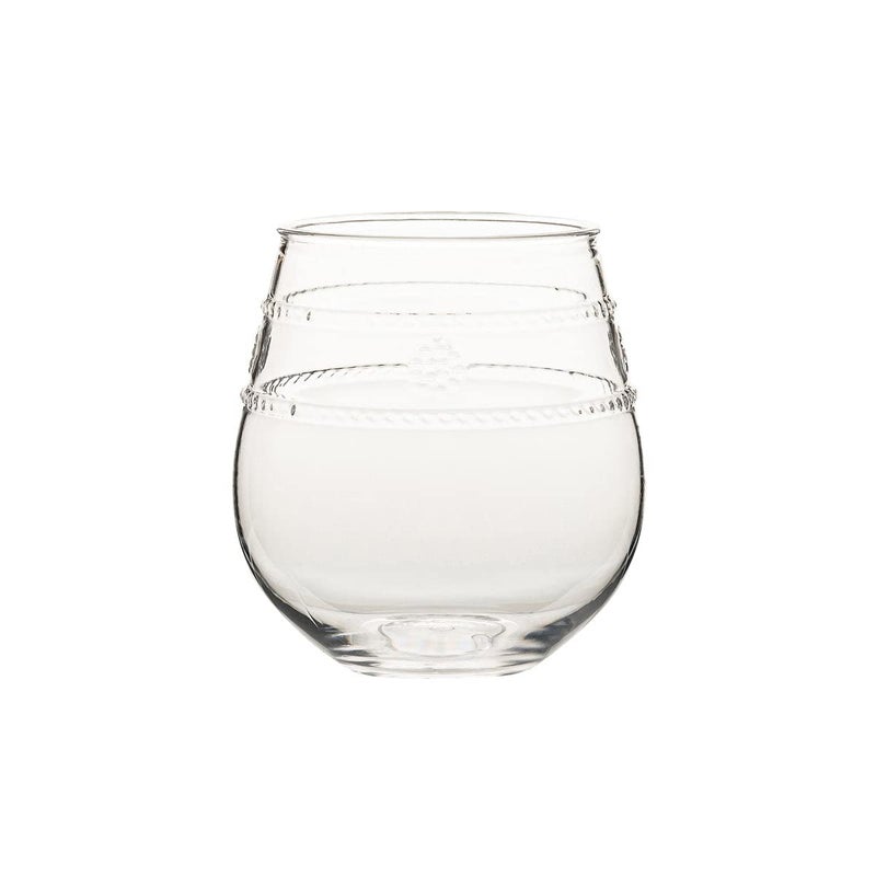 Juliska Isabella Acrylic Stemless Wine Glass - Image 1
